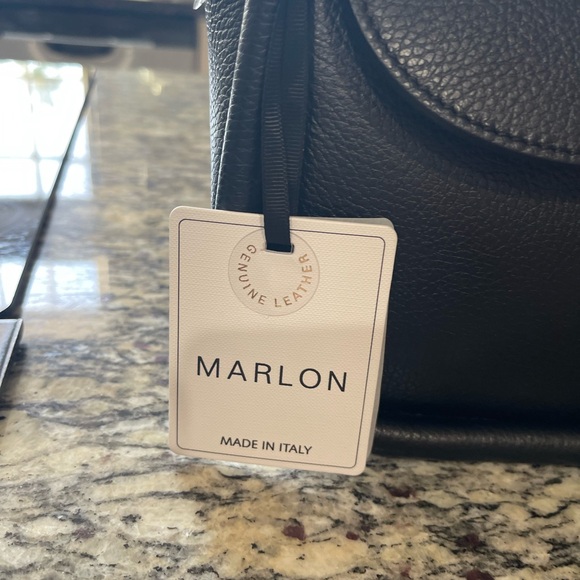 🇮🇹 Made In Italy 🇮🇹 2 Way Leather Bag NWT - Picture 2 of 8